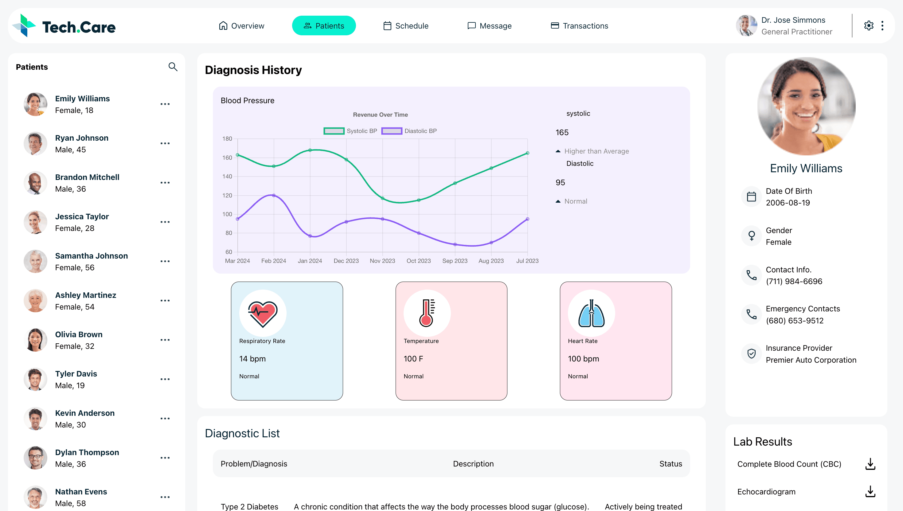 Healthcare Management Application